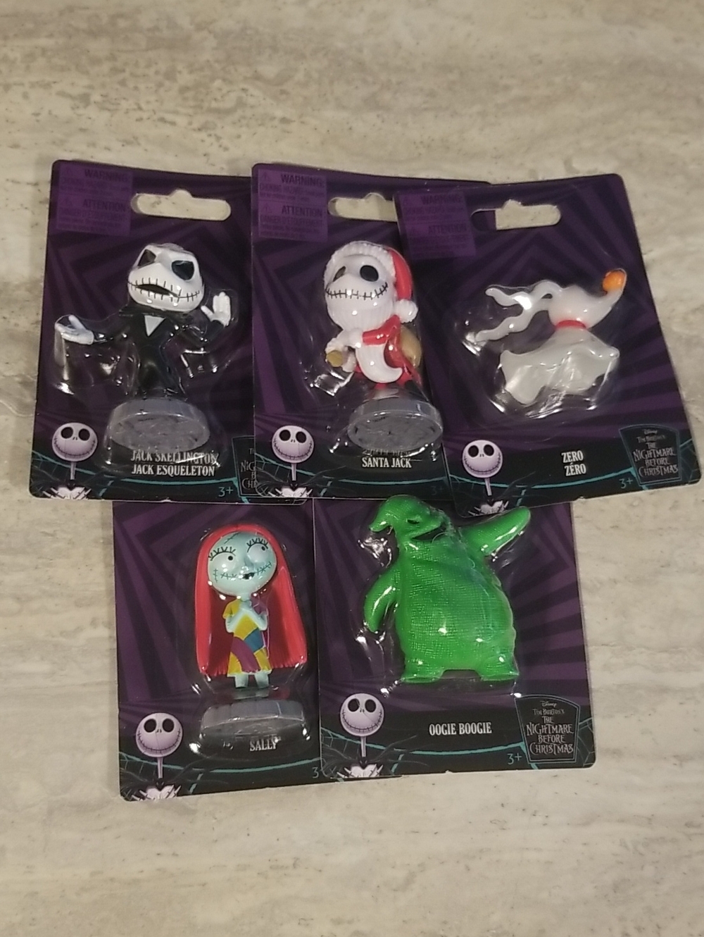 Tim Burton's The Nightmare before Christmas Figures Lot